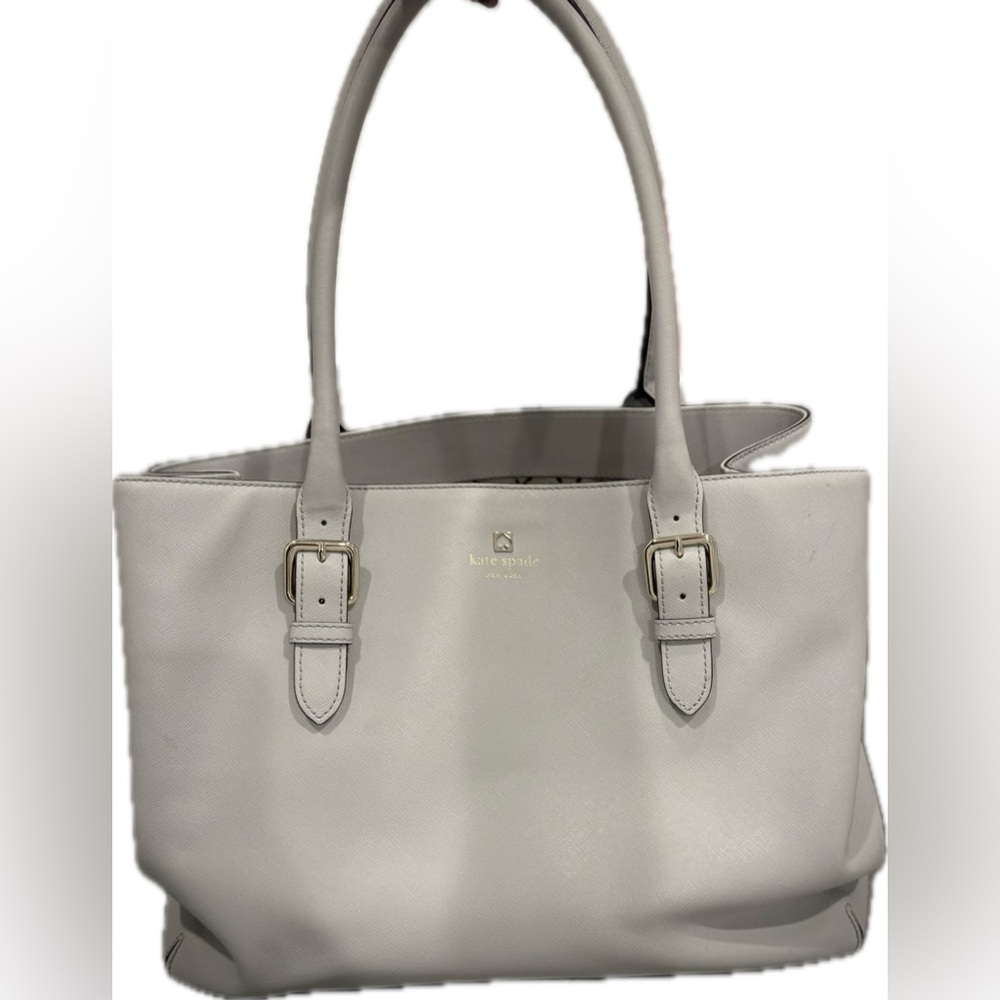 Kate Spade Light Gray Tote